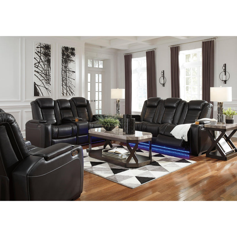 Signature Design by Ashley Party Time 37003U2 2 pc Power Reclining Living Room Set IMAGE 1
