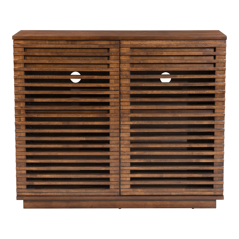 Zuo Linea 199050 Cabinet - Walnut IMAGE 3