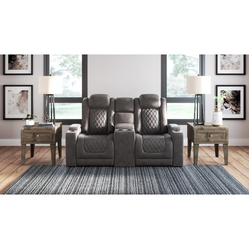 Signature Design by Ashley HyllMont 93003U3 2 pc Power Reclining Living Room Set IMAGE 2