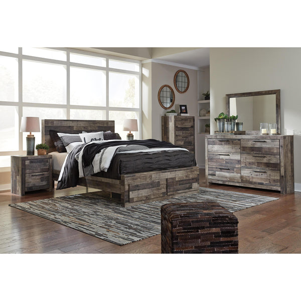 Benchcraft Derekson B200B39 6 pc Queen Panel Storage Bedroom Set IMAGE 1