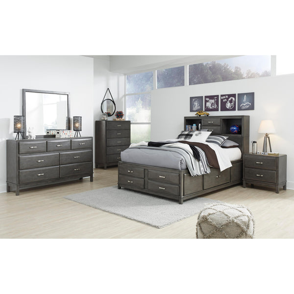 Signature Design by Ashley Caitbrook B476B5 5 pc Full Storage Bedroom Set IMAGE 1