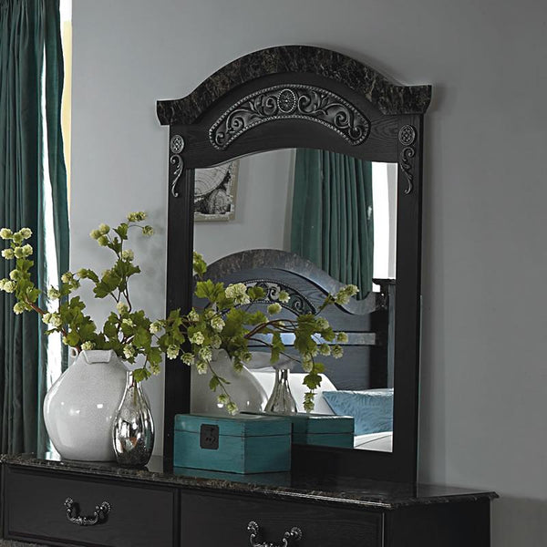 Perdue Woodworks Verona Arched Dresser Mirror 90020 IMAGE 1