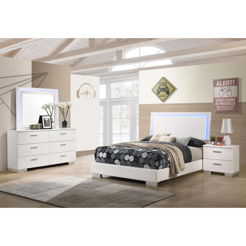  Coaster Furniture Felicity 203500F-S5L 7 pc Full Bedroom Set IMAGE 1
