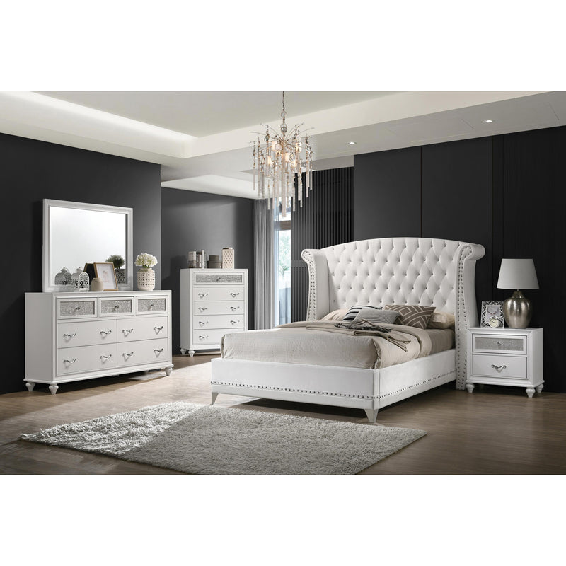  Coaster Furniture Barzini 300843KE-S4 6 pc King Platform Bedroom set IMAGE 1