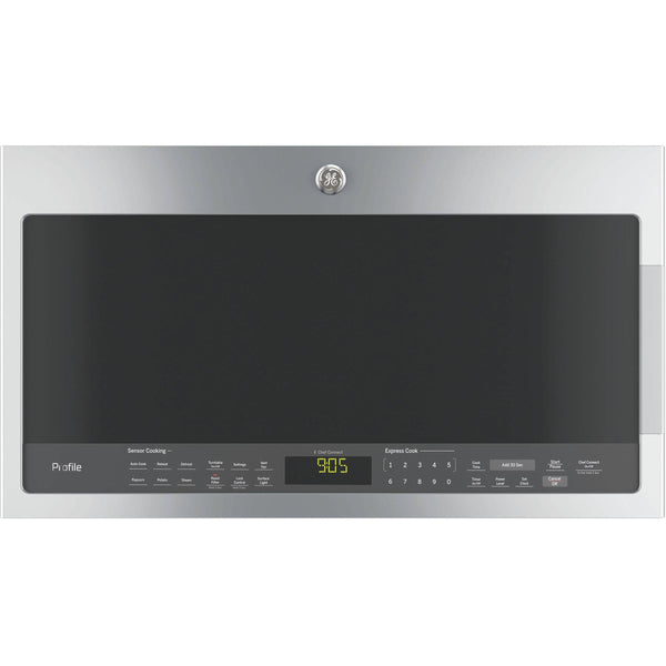 GE Profile 30-inch, 2.1 cu.ft. Over-the-Range Microwave Oven with Chef Connect PVM9005SJSS IMAGE 1