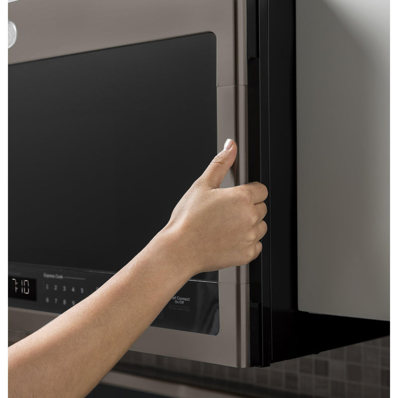 GE Profile 30 inch 2.1 cu.ft. Over the Range Microwave Oven with Chef