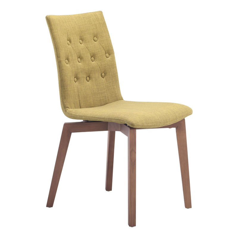 Zuo Orebro 100072 Dining Chair - Pea Green IMAGE 1