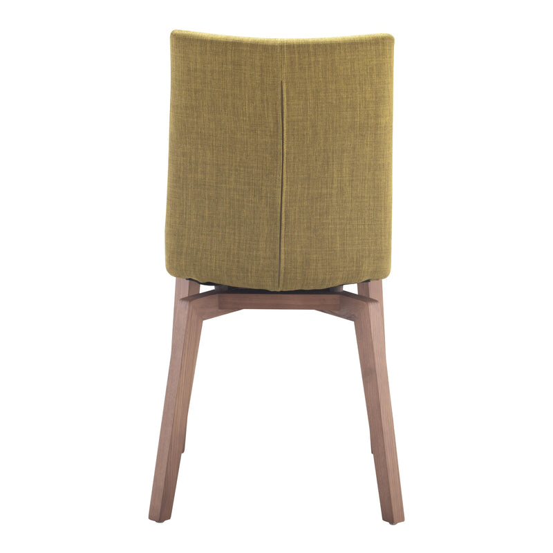 Zuo Orebro 100072 Dining Chair - Pea Green IMAGE 4