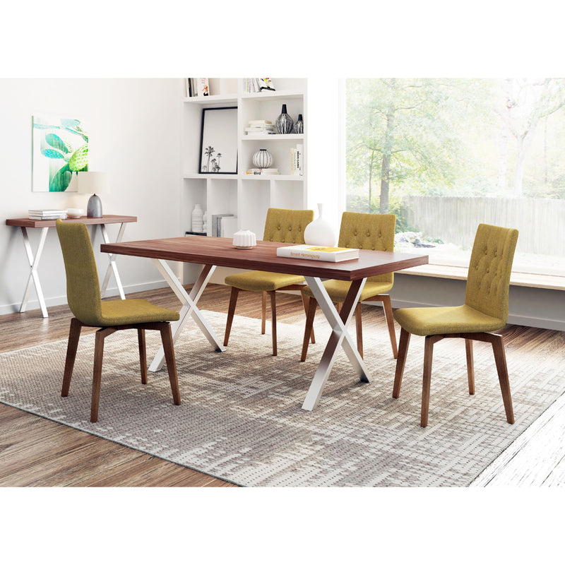 Zuo Orebro 100072 Dining Chair - Pea Green IMAGE 7