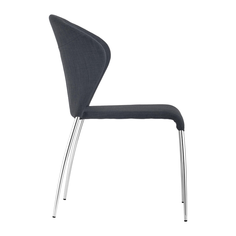 Zuo Oulu 100042 Dining Chair - Graphite IMAGE 2