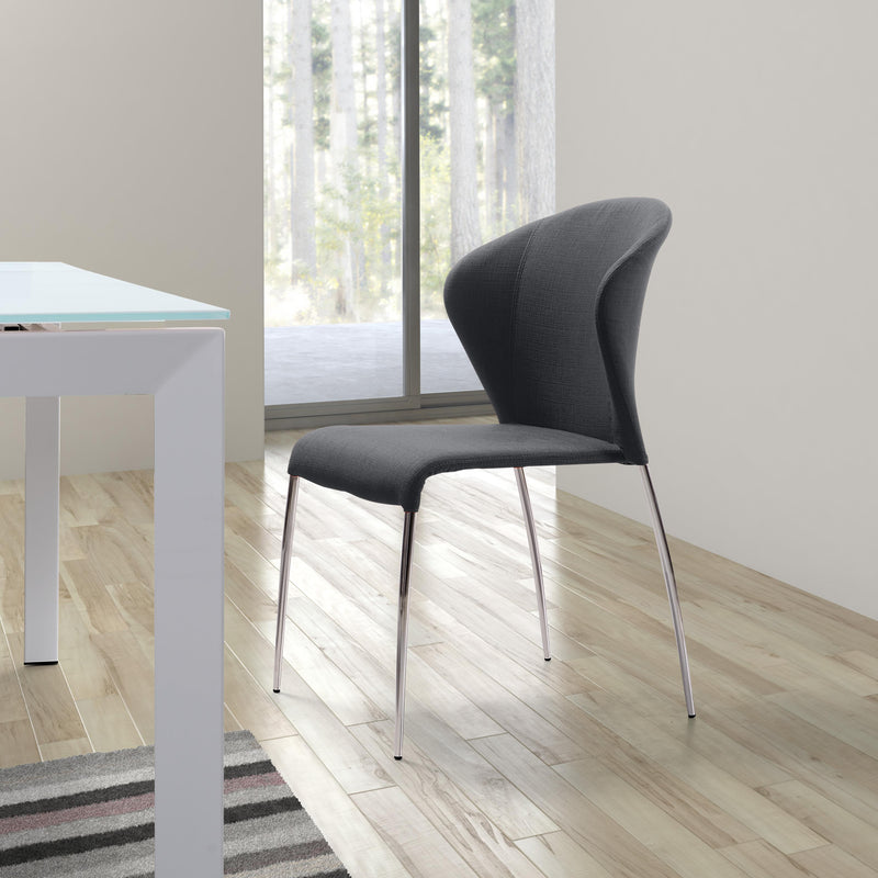 Zuo Oulu 100042 Dining Chair - Graphite IMAGE 7