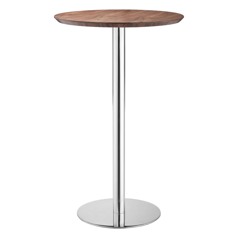 Zuo Bergen 100053 Bar Table - Walnut IMAGE 1