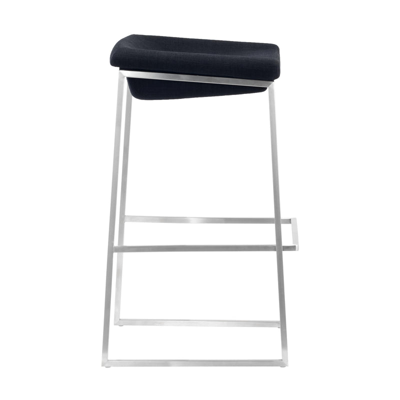 Zuo Lids 300033 Barstool - Dark Grey IMAGE 2