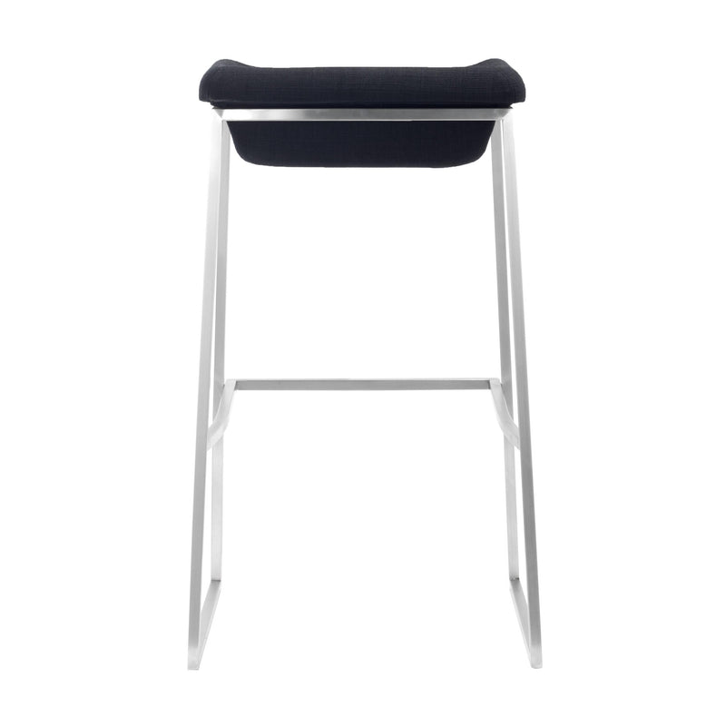 Zuo Lids 300033 Barstool - Dark Grey IMAGE 4