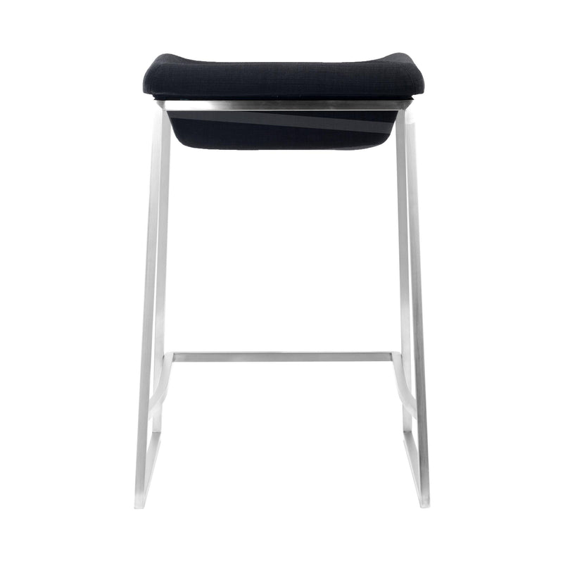 Zuo Lids 300037 Counter Stool - Dark Grey IMAGE 4