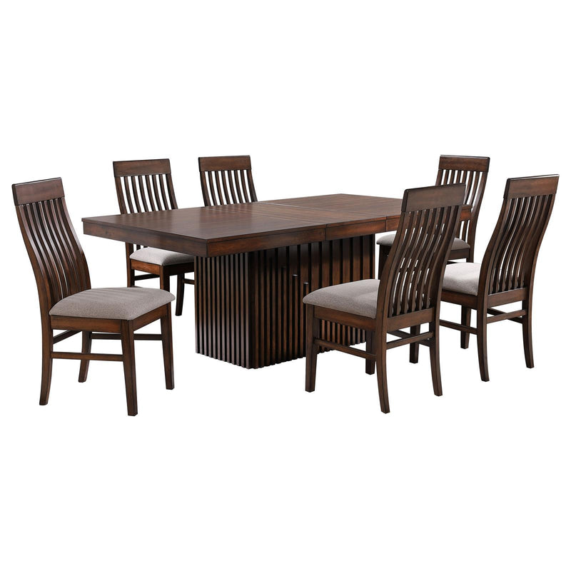 Coaster Furniture Briarwood 182991-S7 7 pc Dining Set IMAGE 2