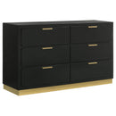  Coaster Furniture Caraway 224781Q-S5 7 pc Queen Panel Bedroom Set IMAGE 4