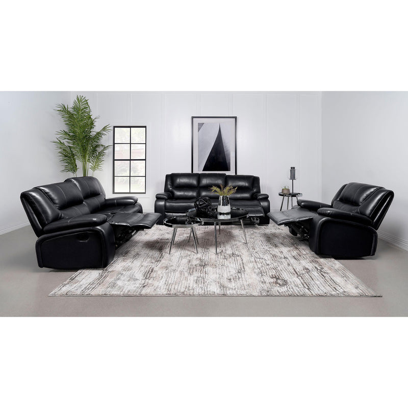  Coaster Furniture Camila 610244-S3 3 pc Reclining Living Room Set IMAGE 2
