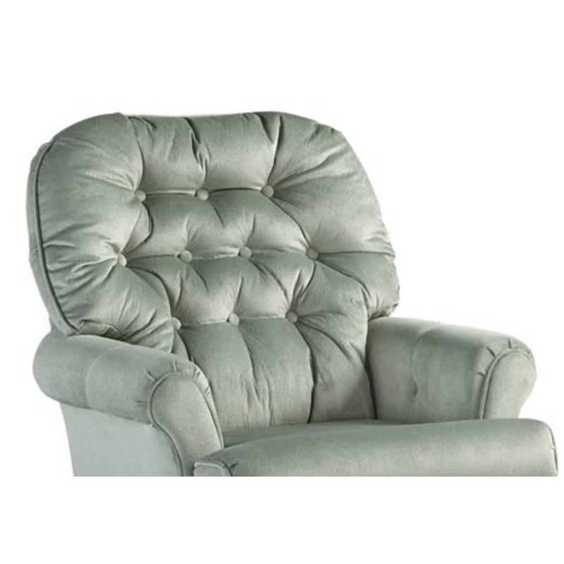 Best Home Furnishings Marla Swivel Fabric Chair 1556 IMAGE 2