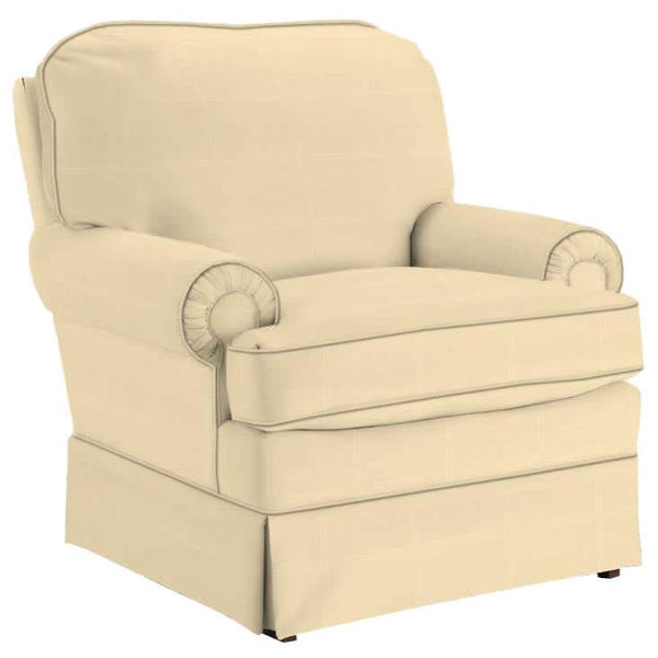 Best Home Furnishings Braxton Swivel Glider Fabric Chair 4087 18887 IMAGE 1