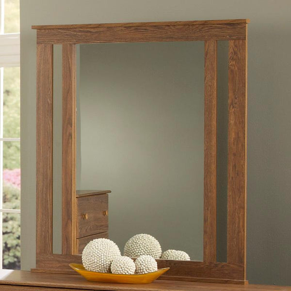 Perdue Woodworks Autumn Oak Dresser Mirror 12022 IMAGE 1