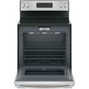 GE 30-inch Freestanding Electric Range JB645RKSS IMAGE 2