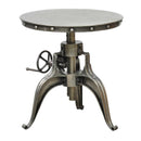 Classic Home Afton Crank Accent Table 51007181 IMAGE 1