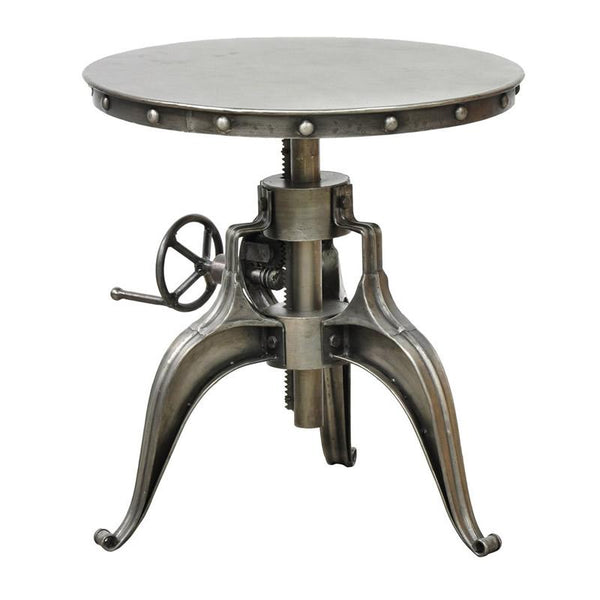 Classic Home Afton Crank Accent Table 51007181 IMAGE 1