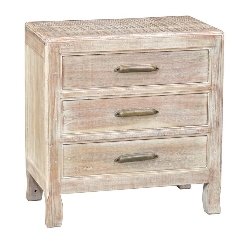 Classic Home Aria 3-Drawer Nightstand 54001502 IMAGE 2
