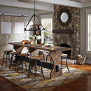 Classic Home Castillo Counter Height Dining Table with Trestle Base 51003690 IMAGE 2