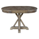 Classic Home Oval Maxwell Dining Table with Pedestal Base 51004807 IMAGE 2