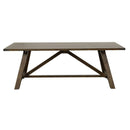 Classic Home Sydney Dining Table with Trestle Base 51004470 IMAGE 2