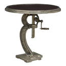 Classic Home Round Taft Pub Height Dining Table with Pedestal Base 51010360 IMAGE 1