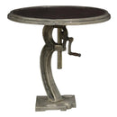 Classic Home Round Taft Pub Height Dining Table with Pedestal Base 51010360 IMAGE 3