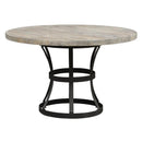 Classic Home Round Tribeca Dining Table with Pedestal Base 51004584 IMAGE 2