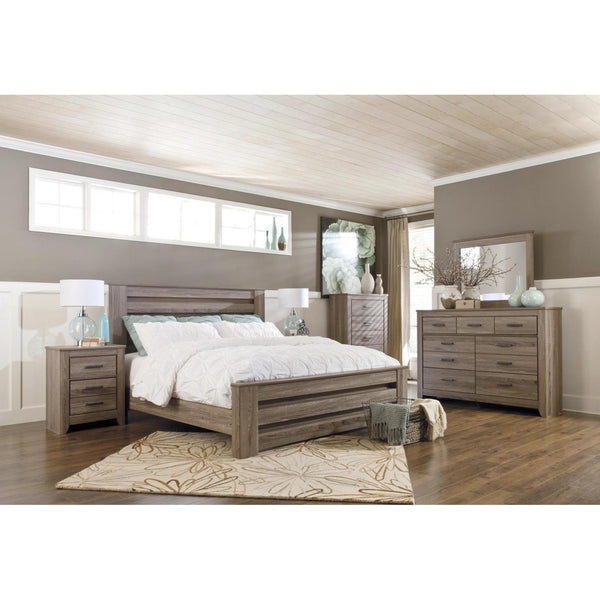 Signature Design by Ashley Zelen B248B12 6 pc King Panel Bedroom Set IMAGE 1