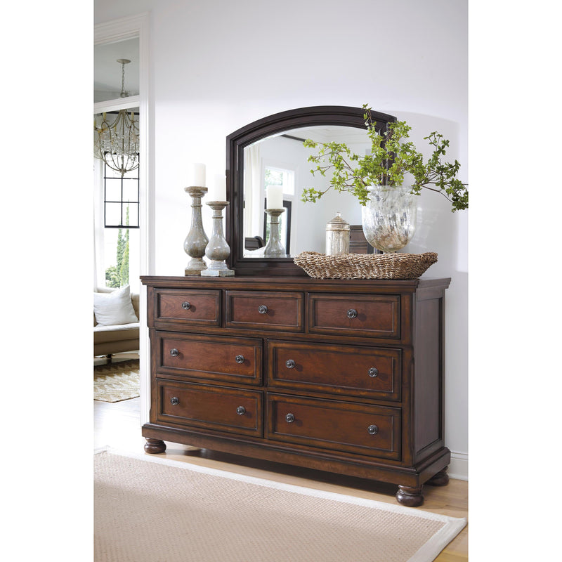 Millennium Porter B697B39 8 pc California King Panel Bedroom Set IMAGE 3