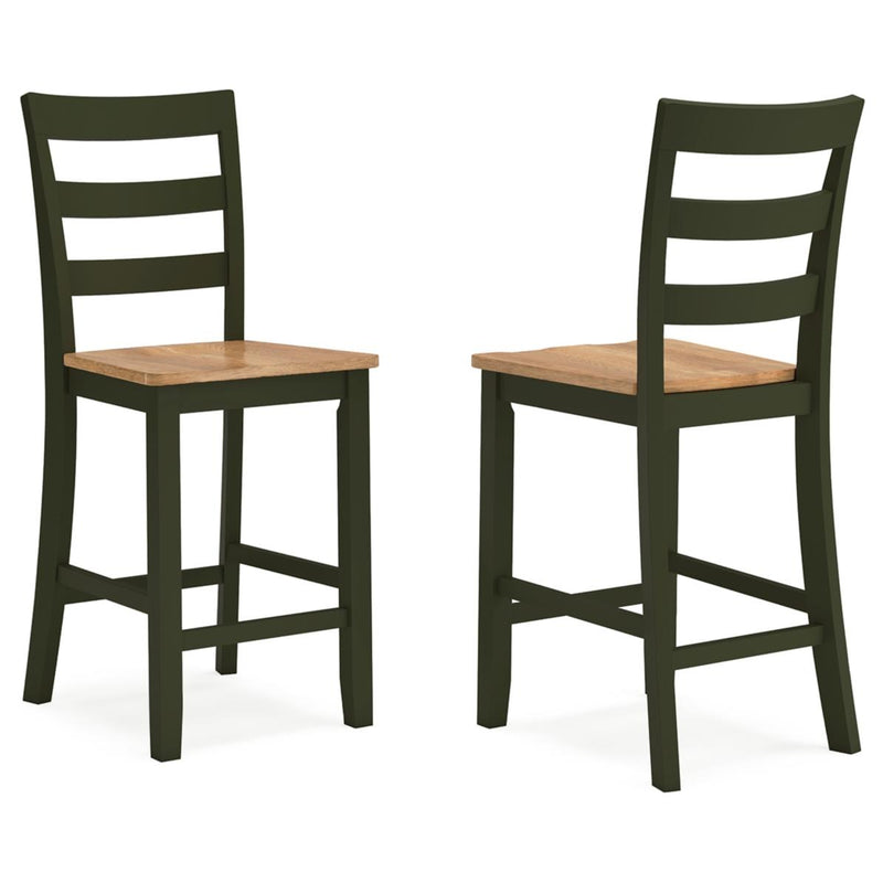 Signature Design by Ashley Gesthaven D401D2 5 pc Counter Height Dining Set IMAGE 3