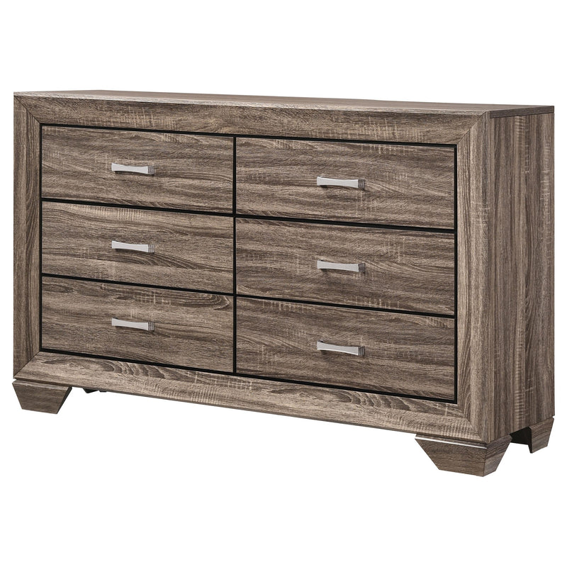 Coaster Furniture Kauffman 6-Drawer Dresser 204193 IMAGE 3