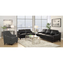  Coaster Furniture Merced 703737 Square Glass Top Side End Table - Nickel IMAGE 3