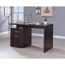  Coaster Furniture Irving 800109 47-inch 2-Drawer Office Computer Desk - Cappuccino IMAGE 8