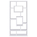  Coaster Furniture Corey 800157 71-inch 8-shelf Bookshelf - White IMAGE 6