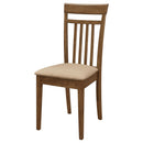  Coaster Furniture Robles 150430 5-piece Rectangular Dining Table Set - Chestnut IMAGE 9