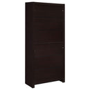  Coaster Furniture Skylar 800905 71-inch 5-shelf Bookcase with Drawer - Cappuccino IMAGE 6