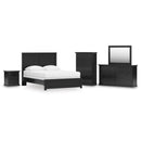  Signature Design by Ashley Maribel B138B75 7 pc Queen Panel Bedroom Set IMAGE 1