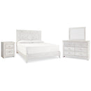  Signature Design by Ashley Paxberry B181B33 5 pc King Panel Bedroom Set IMAGE 1