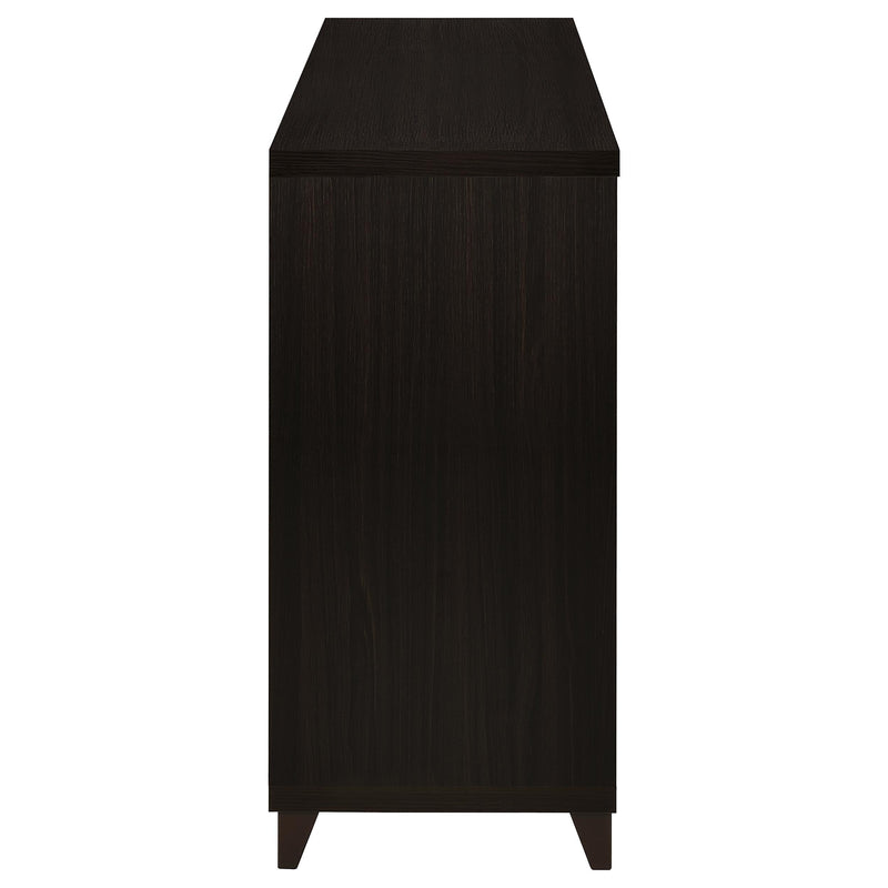 Coaster Furniture Lewes 700881 2-door Engineered Wood 60" TV Stand - Cappuccino IMAGE 7