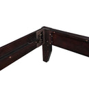  Coaster Furniture Hounslow 300555F Full Universal Platform Bed - Cappuccino IMAGE 7