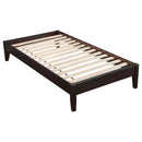  Coaster Furniture Hounslow 300555T Twin Universal Platform Bed - Cappuccino IMAGE 2