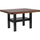  Coaster Furniture Patterson 108888-S5 5 pc Counter Height Dining Set IMAGE 2